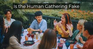 the human gathering fake